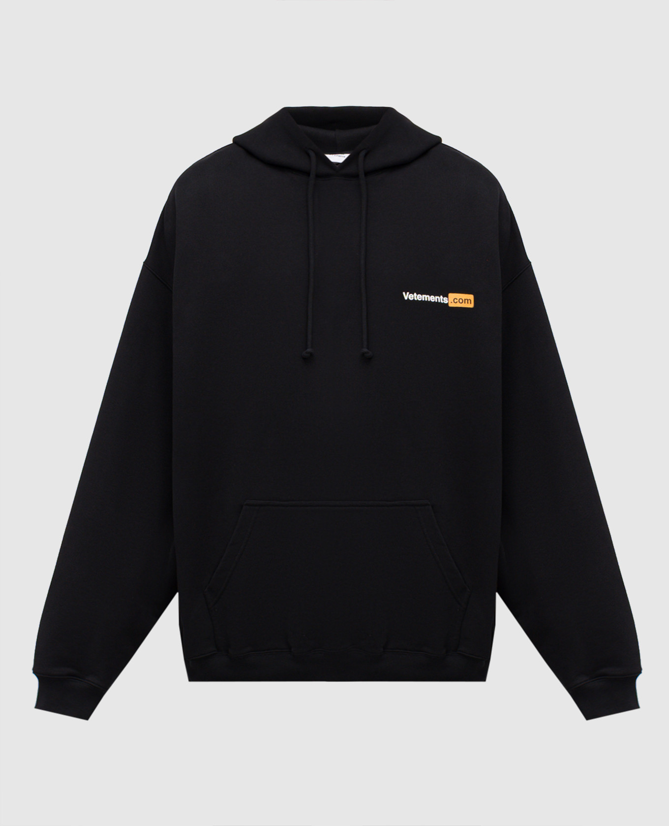 

Черные худи Vetements.com, Черный, Худи