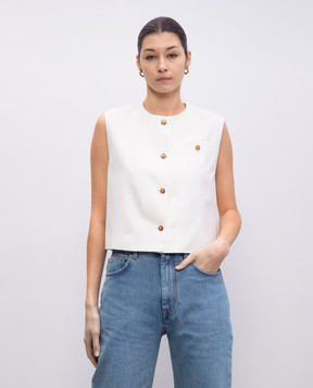 Lou Lou Studio Белый жилет ESME ESME