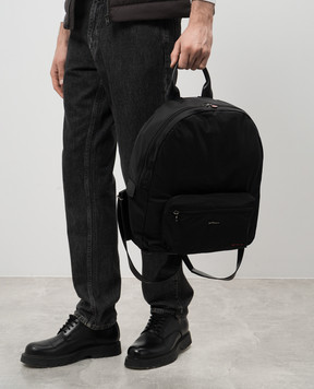 Kiton Черный рюкзак с логотипом UBA0084N01221