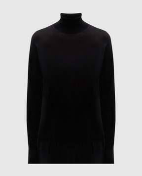 Max Mara Черный гольф LIVIA из шерсти LIVIA