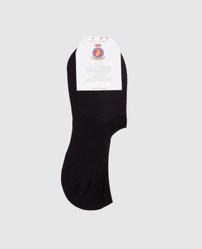 RiminiVeste Черные носки-следы WN8005SALVAPIEDE