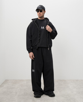 Balenciaga Черная спортивная куртка с логотипом 803264TRVB8