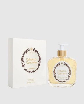 Santa Maria Novella Жидкое мыло Tabacco Toscano в стеклянной емкости с дозатором 250 мл TABACCOTOSCASOAP250ml