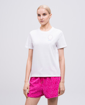 Versace Біла футболка Cameo 10189811A14539
