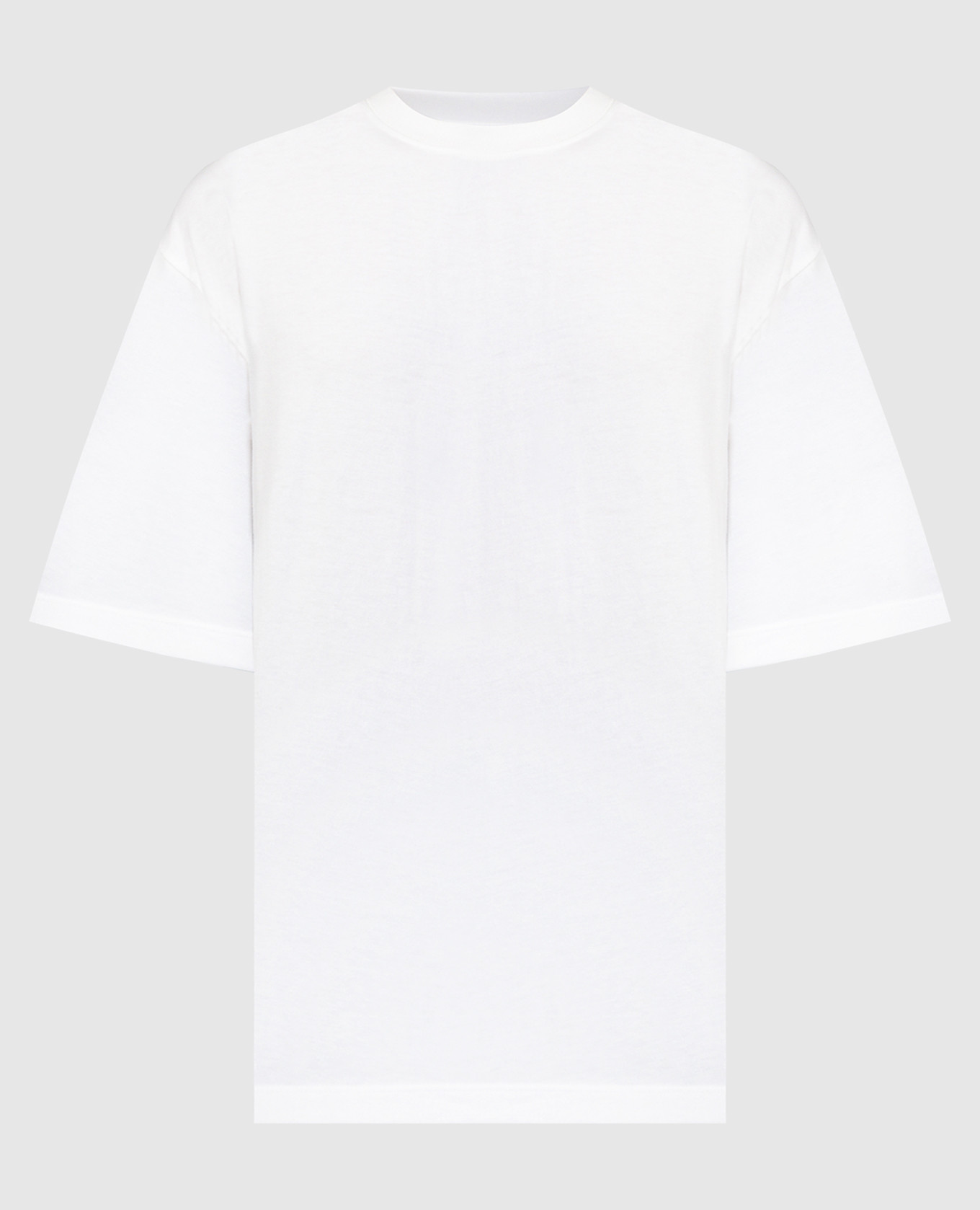 Белая футболка VALICO с кристаллом