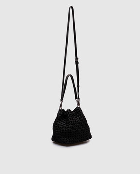 Gianni Chiarini Черная сумка-кисет FIORE BS11566WVNG