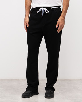 Dolce&Gabbana Черные спортивные штаны GP130TG7PFU