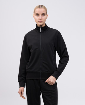 Palm Angels Черная спортивная куртка с логотипом PWBD065S25FAB001