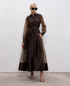 Simkhai Коричневое платье-рубашка Montgomery 5251015O