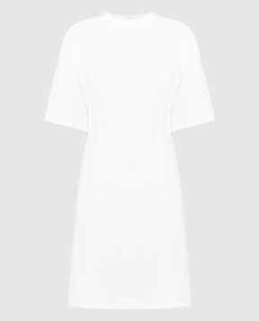 Valentino Біла сукня футляр Structured Couture 4B0VA8Q58HF