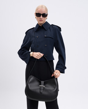 Alexander McQueen Чорна шкіряна сумка-тоут 8379141MAAD