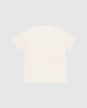 Stone Island Дитяча бежева футболка з логотипом K1S162100002S004768