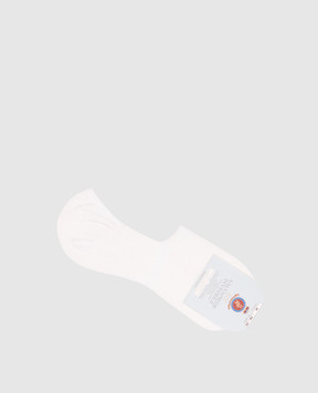 RiminiVeste Белые носки-следы WN8005SALVAPIEDE