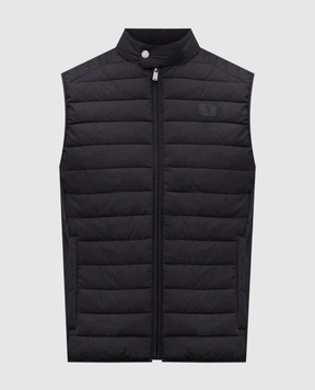 Trussardi Черный жилет с эмблемой F006M000011NMO802N10