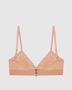 Tom Ford Бежевый лиф с логотипом BRJ009JEX166