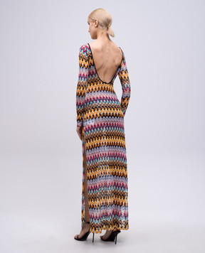 Missoni Ажурна пляжна сукня максі з люрексом MS25SQ14BR0000