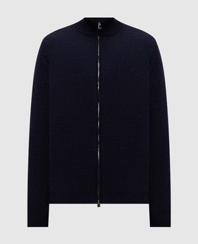 Cashmere&Whiskey Кардиган из кашемира синего цвета MU8671312341R