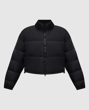 Vetements Чорний пуховик UH76PU220BBw