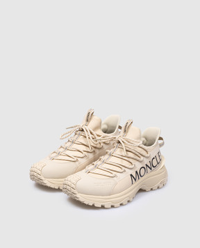 Moncler Бежевые кроссовки Trailgrip Lite 2 с логотипом J209B4M00130M4470