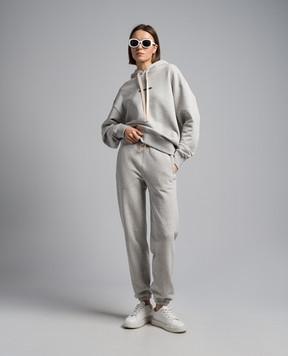 Jil Sander Серые брюки джогеры J40KA0130J20010