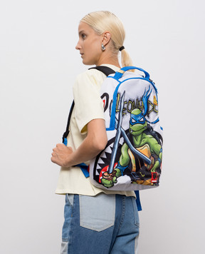 Sprayground Дитячий білий рюкзак TEENAGE MUTANT NINJA TURTLES LEONARDO 910B7048NSZ