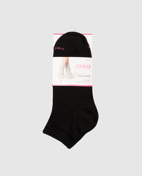 RiminiVeste Детский набор черных носков Jadea с логотипом. DCZJB786