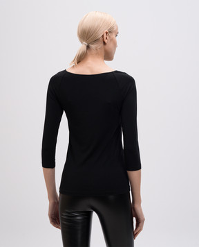Wolford Черный лонгслив 56172