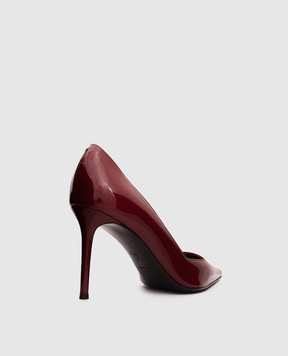 Giuseppe Zanotti Червоні шкіряні лаковані туфлі Raquel I460018
