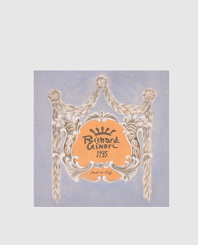 Ginori 1735 Голубая фарфоровая квадратная тарелка Oriente Italiano 017RG02FG6836010245