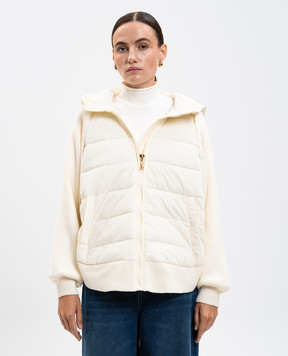 Twinset Белая куртка с логотипом 252TP2171