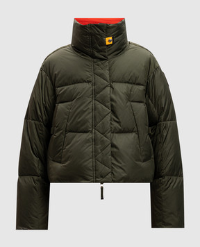 Parajumpers Зелений укорочений пуховик Cecy 24WPWPUPD31