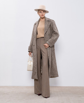 Max Mara Weekend Бежевый свитер GABBIA из шерсти GABBIA