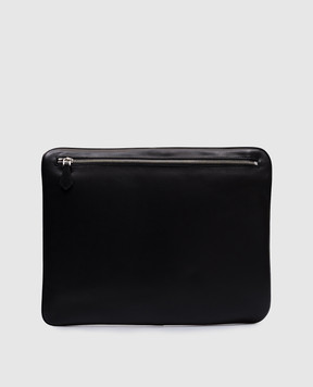 Dolce&Gabbana Черная кожаная папка для документов с логотипом BM3049AF984