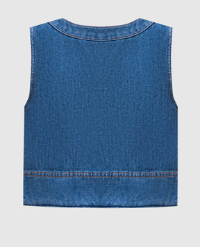 Max Mara Weekend Синий джинсовый жилет MAGIA MAGIA