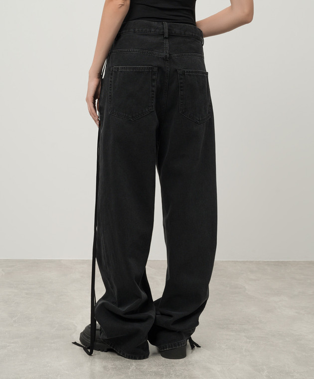 Ann Demeulemeester - Черные джинсы Polly CO00WTR40DFA039 купить в