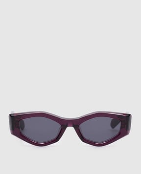 Valentino Akoni Фіолетові сонцезахисні окуляри V-tre VLS101B51