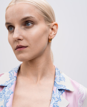 Versace Золотисті сережки Medusa DG28199DJMT