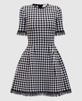 Alexander McQueen Платье мини в узор 829320Q1BDB