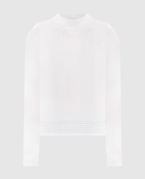 Twinset Бежевий гольф в рубчик 252TP3243