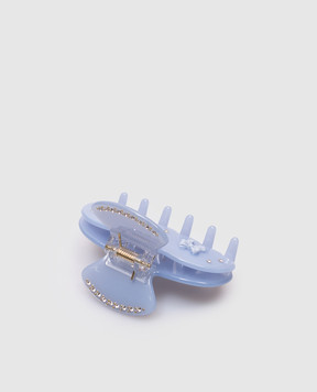 Emi Jay Блакитний затискач для волосся Sweetheart з кристалами Swarovski BLUERIBBON