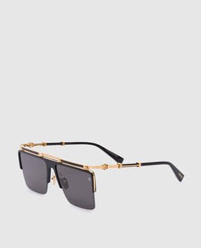 Balmain Черные очки Triomphe BPS168A61