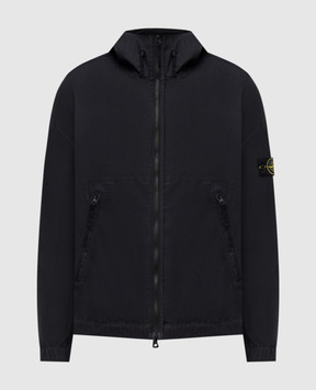 Stone Island Синяя ветровка с логотипом K1S154100079S0011