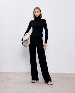 Allude Черный гольф из кашемира 24511106