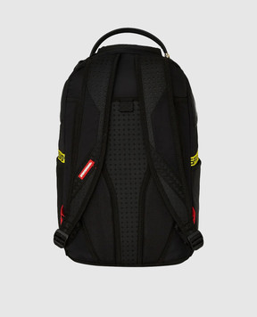Sprayground Дитячий чорний рюкзак SHARK CENTRAL PARCHUTE DLX 910B7736NSZ