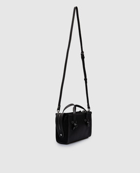 Gianni Chiarini Черная кожаная сумка Marcella BS11706BBLTU