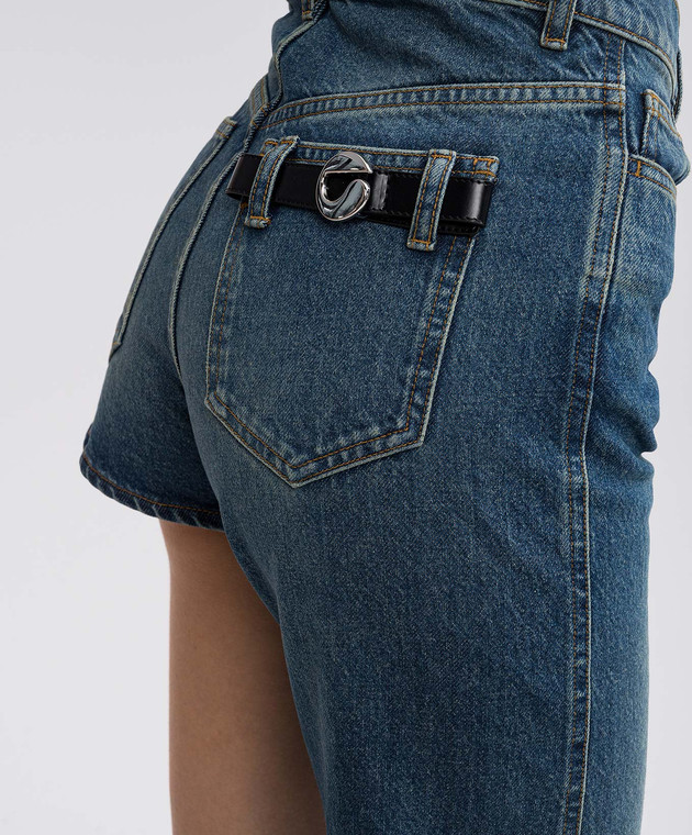 Coperni Синие джинсы с одной штаниной COPP113F2022 изображение 5