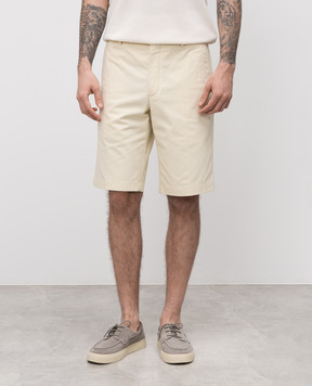 Loro Piana Бежевые шорты Jarno FAP3256