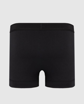Tom Ford Черные трусы-боксеры с узором логотипа T4LC31410