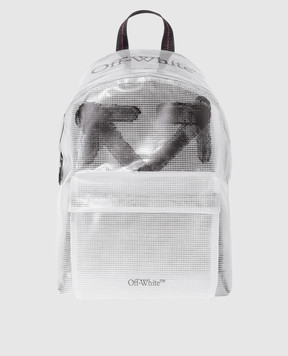 Off-White Прозрачный рюкзак Ripstop Heritage OMNB124S25FAB001