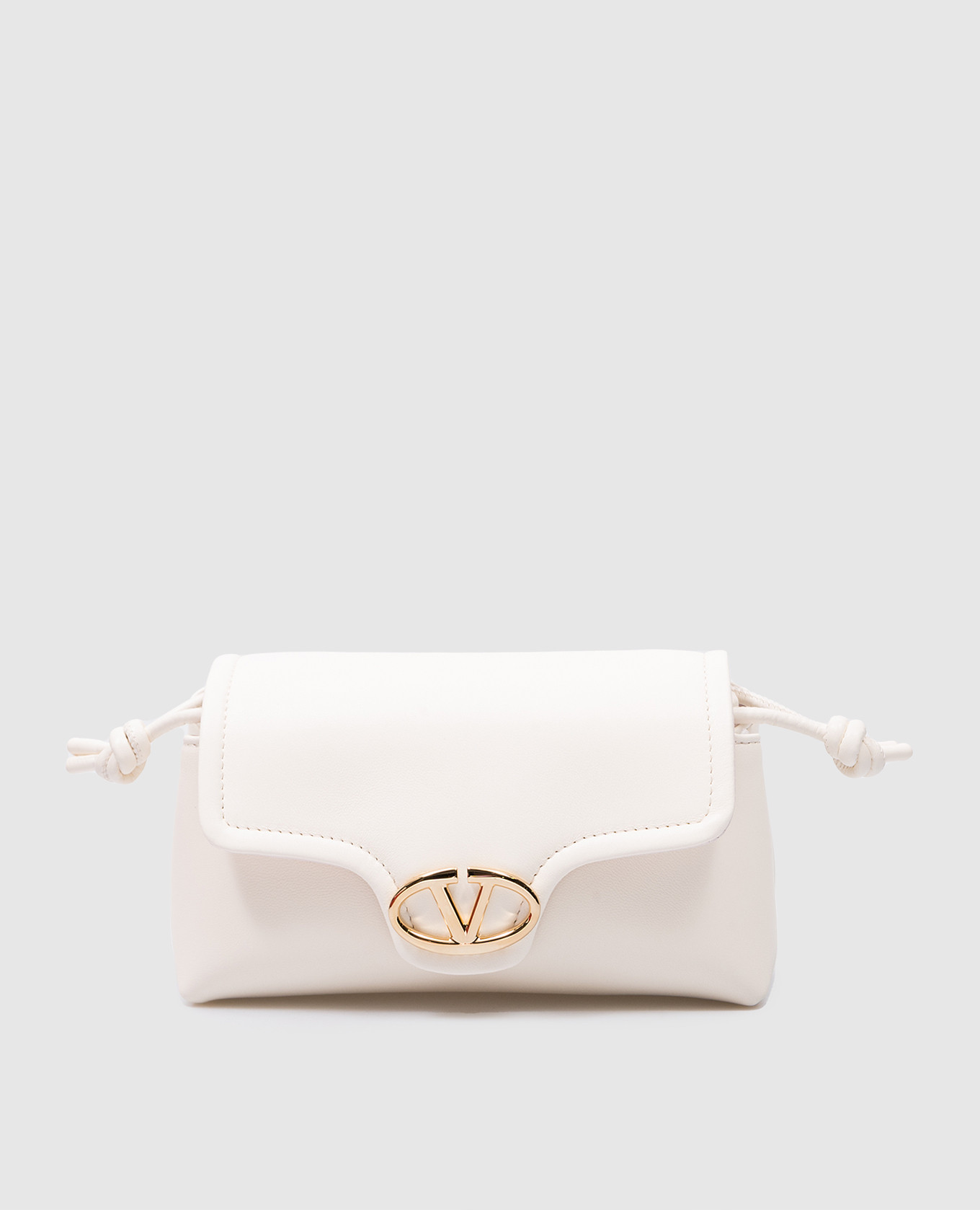 

Белая кожаная сумка VLOGO 1960, Белый, Маленькие сумки